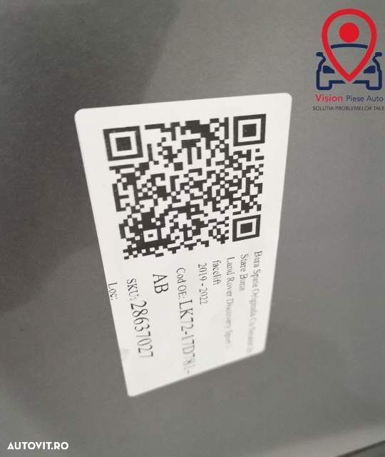Bara Spate Originala Cu Senzori In Stare Buna Land Rover  Discovery Sp - 8