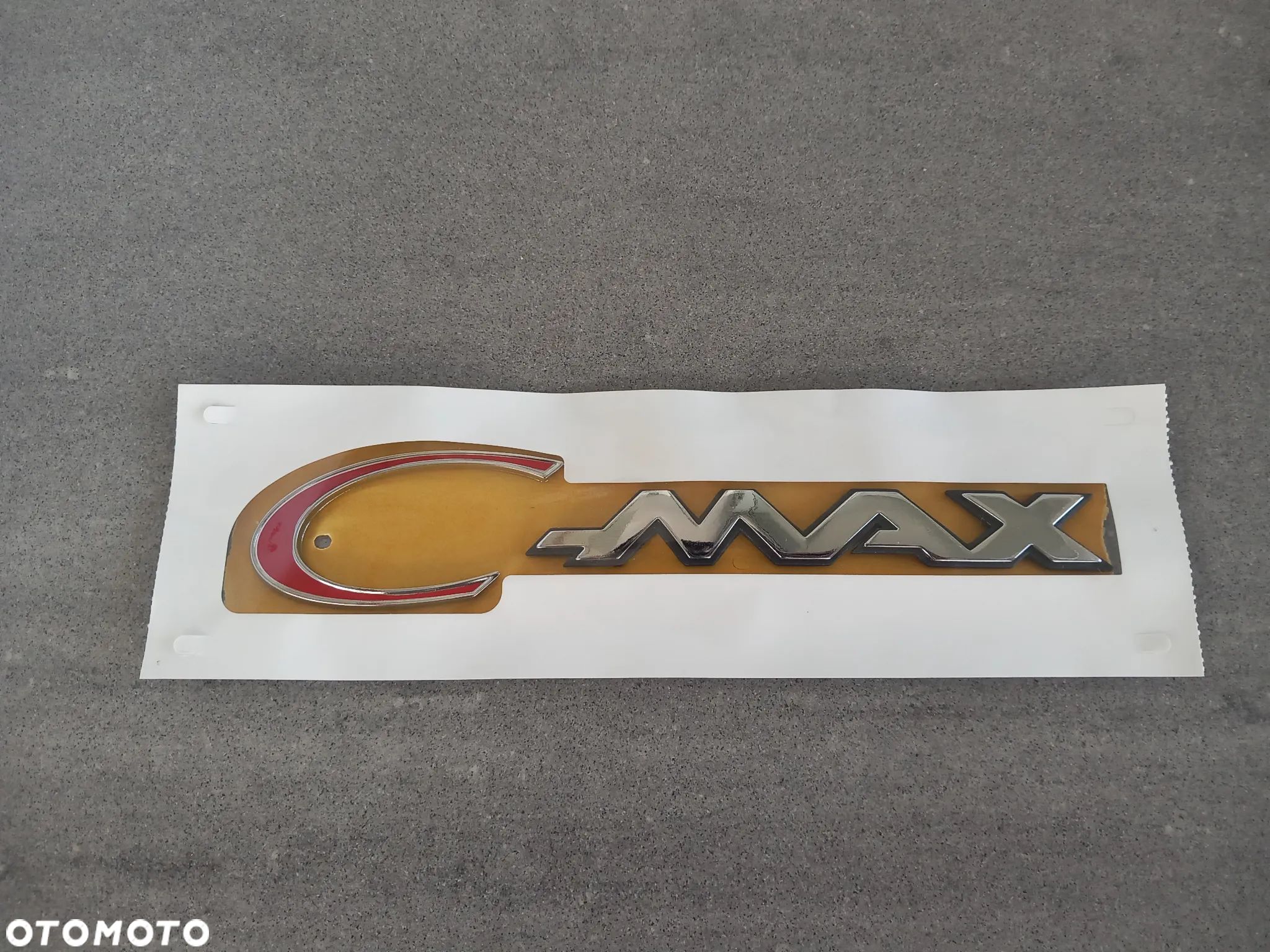 Emblemat znaczek Ford tył napis C-Max 1721056 - 1
