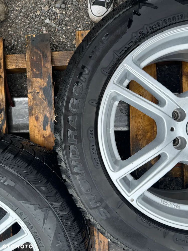 KOMPLET KÓŁ KOŁA KOŁO VOLKSWAGEN TIGUAN 215 / 65 17 - 7