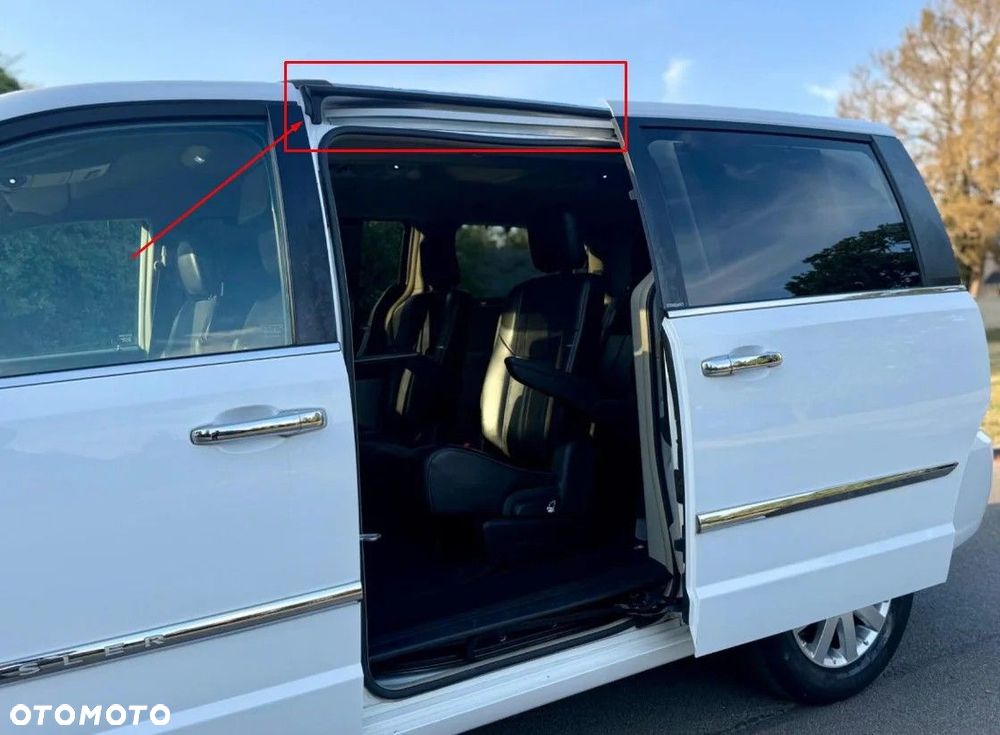 Uszczelka Chrysler Voyager Dodge Grand Caravan V 07-20r. NOWA OE LEWA górna tylna guma drzwi przesuw