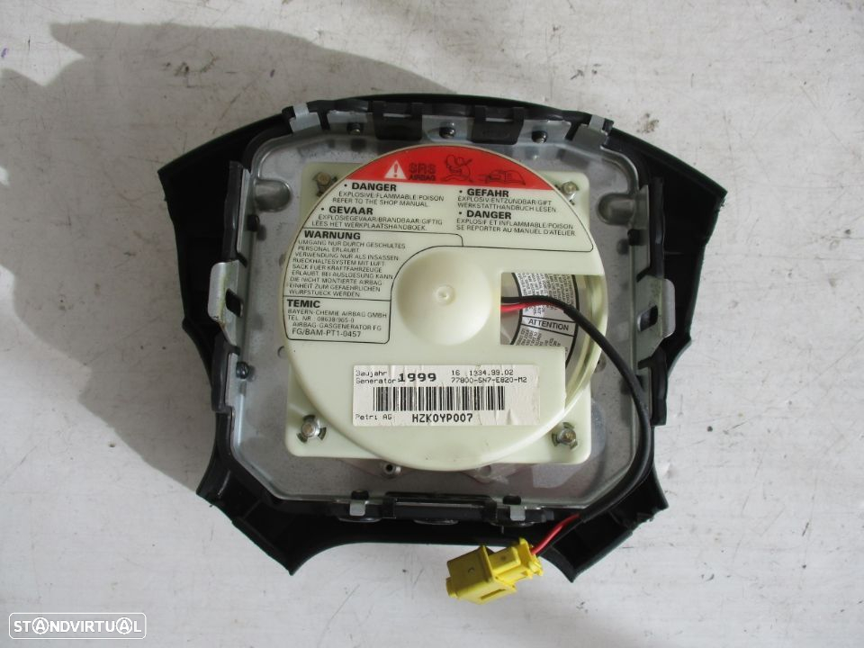 Airbag Volante Honda Civic 5p ano 2000 - 3