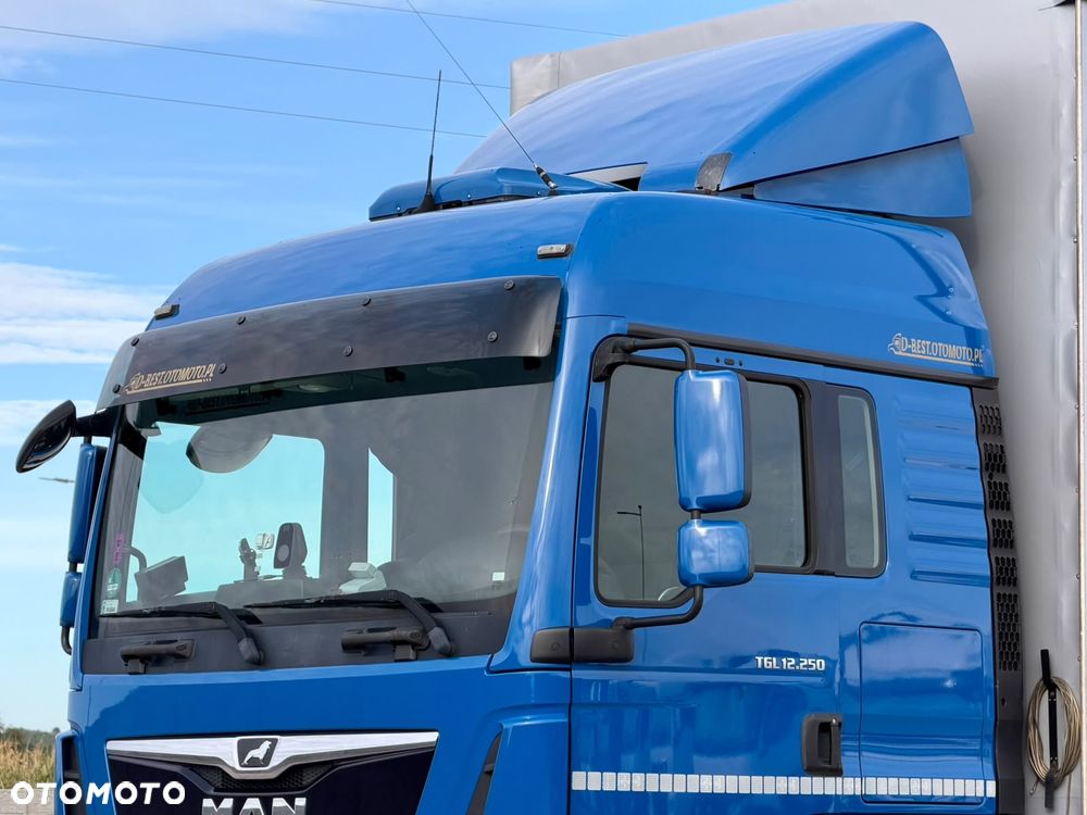 MAN TGL 12.250 / FIRANKA / 19 EUROPALET / 360 TYŚ KM / AUTOMAT /  SYPIALKA / 2020 ROK - 13