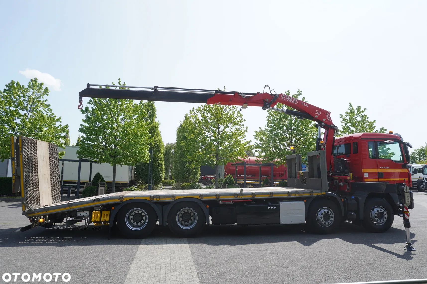 MAN TGS 35.360 E6 8x2 / HDS Fassi F235 / 6,5 t udźwig / 8,3 m wysięg - 10