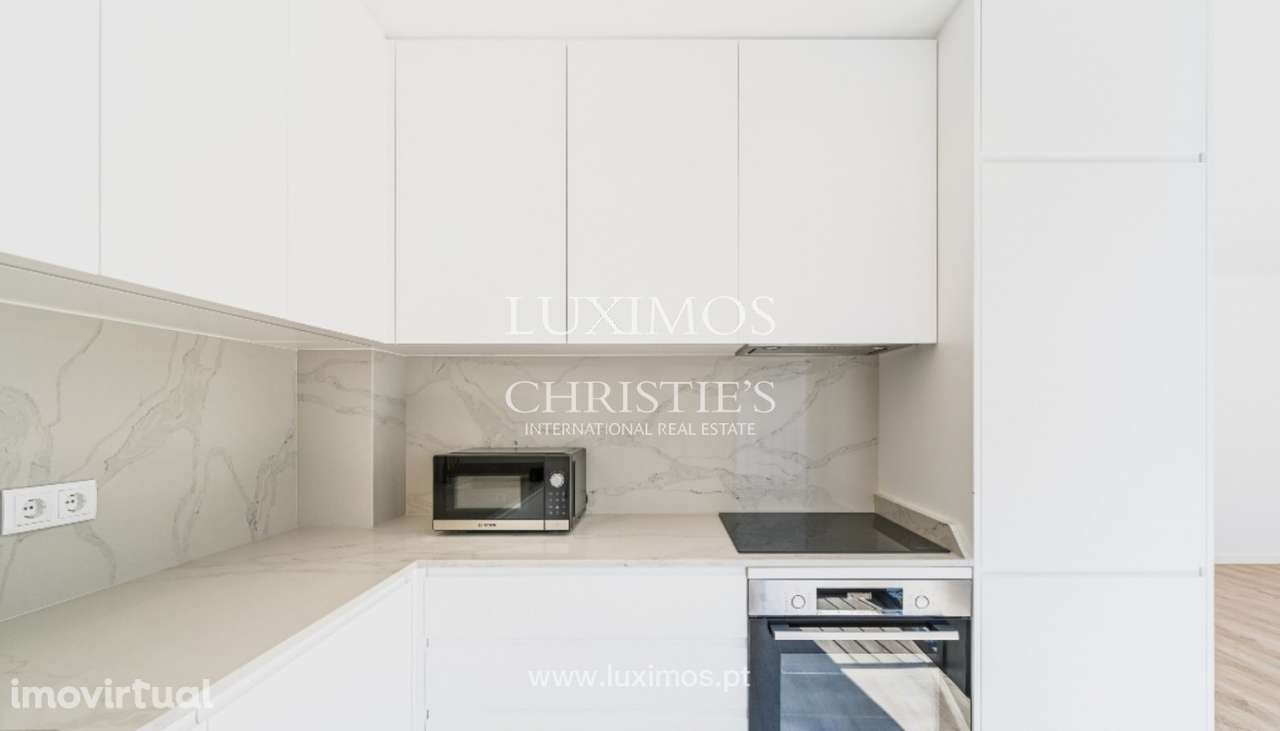 Apartamento T1 novo com varanda para venda em Cedofeita no Porto - Grande imagem: 5/13