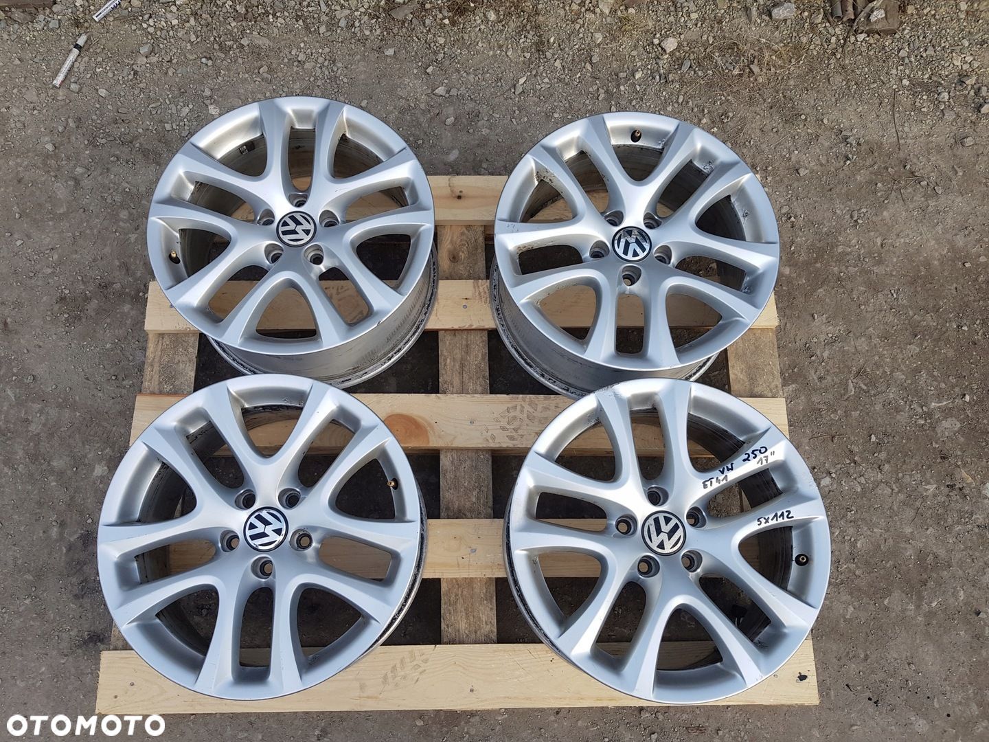 ALUFELGI VW PASSAT SHARAN 8.0 x 17 5X112 ET 41 1K8601025B - 1