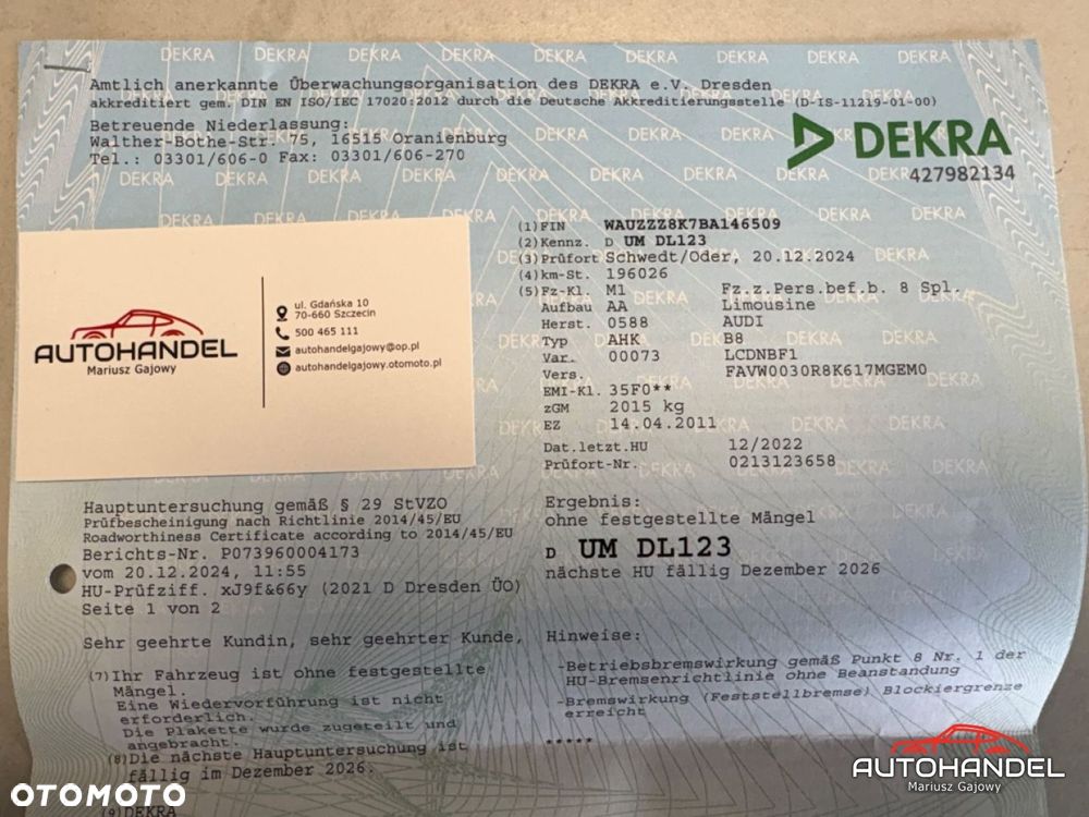 Audi A4 Limousine - 17