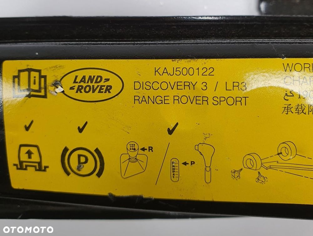 LEWAREK PODNOŚNIK RANGE ROVER SPORT I L320 KAJ500122 - 4