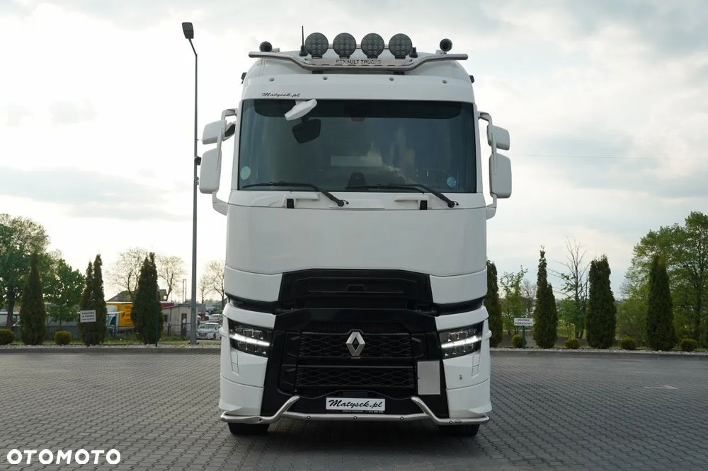 Renault T HIGH 440 DTI 13 / 6X2 /  FIRANKA 9.5 M / KLIMA POSTOJOWA / OŚ PODNOSZONA / MOCNA PODŁOGA / ALUFELGI / WINDA DHOLLANDIA / - 10