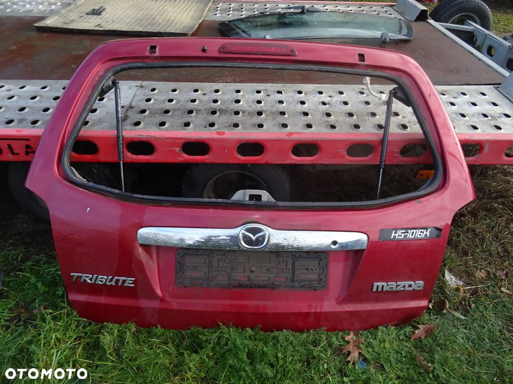 MAZDA TRIBUTE KLAPA BAGAZNIKA LADNA ZDROWA BEZ KOROZJI SZYBA ZAWIAS USZCZELKA CENTRALNY ZAMEK CZESCI ROZNE