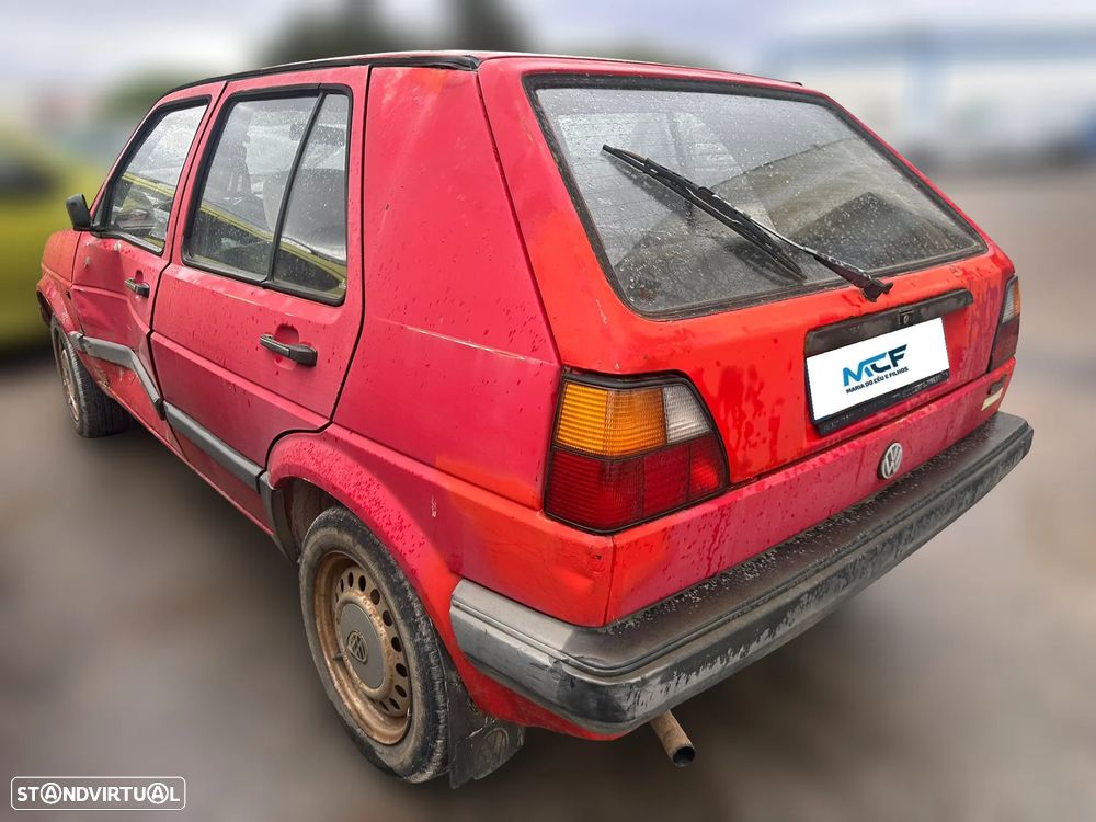 VW Golf II Hatchback (19E, 1G1) 1.3 Cat Gasolina 55 cv  40 kW 1986 - 1992 MH para peças - 6