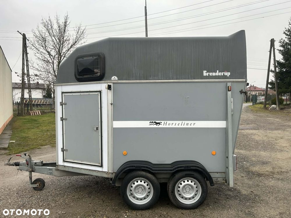 Brenderup 2000 kg do transportu koni 2 konna - 4