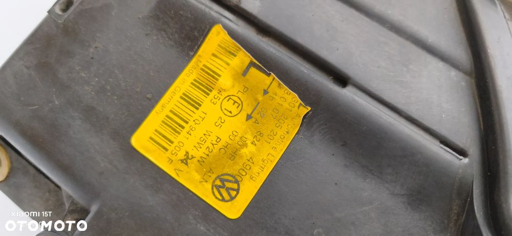 Lampy przednie kompletne VW Touran Caddy Europa Reflektor LEWA PRAWA KOMPLET części reflektor - 8