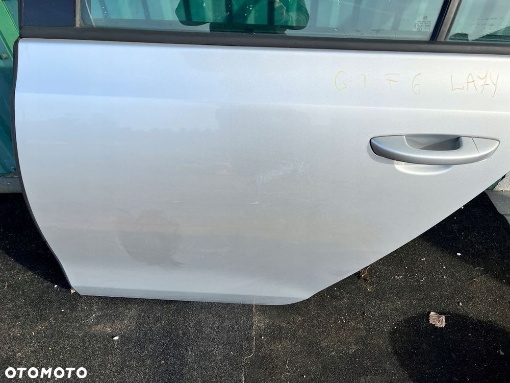 DRZWI LEWY TYŁ tylne lewe VW GOLF 6 VI 5D - 4