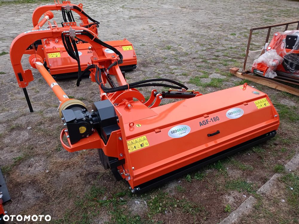 Inny Kosiarka Bijakowa tylno boczna AGF 180 Geograss Mulczer Rozdrabniacz na wysięgniku Raty Transport - 6