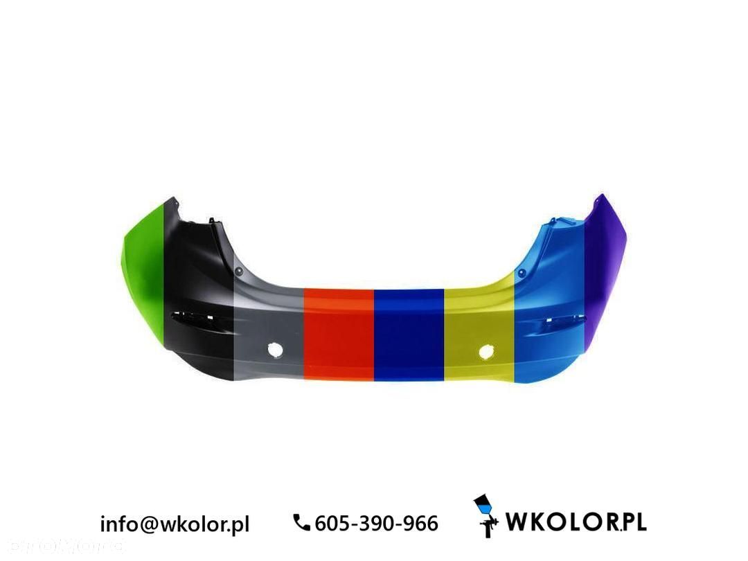NOWY ZDERZAK MAZDA 3 2013-2019 LAKIEROWANY W KOLOR - 1