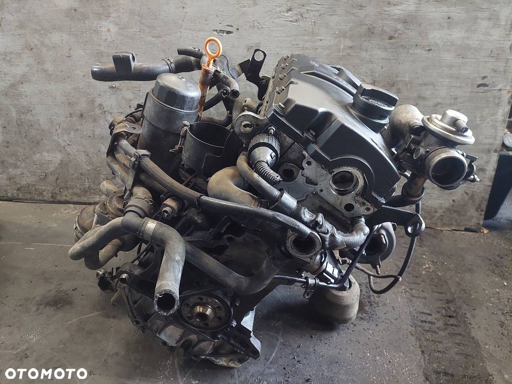 SILNIK DIESEL + POMPOWTRYSKI + TURBO PASSAT B5 1.9 TDI ATJ 038130073F - 3