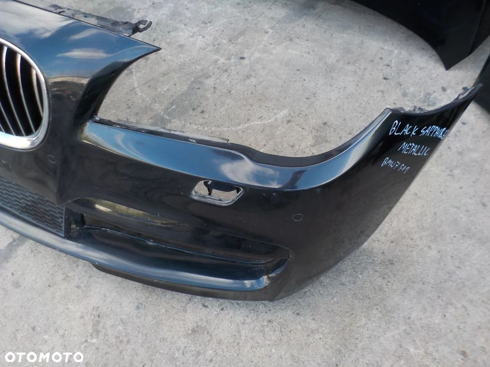 BMW SERIA 7 F01 740D 3.0 D M-PAKIET  PRZÓD MASKA ZDERZAK BŁOTNIKI PAS PRZEDNI Z CHŁODNICAMI LAMPY XENON UK PO POPRAWKACH LAKIERNICZYCH - 16