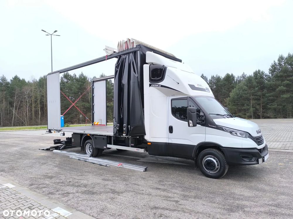 Iveco Daily 70C21 Sypialnia 2 Łóżka, WINDA!, 15 Palet, 2x Firana + Zsuwany Dach! - 14