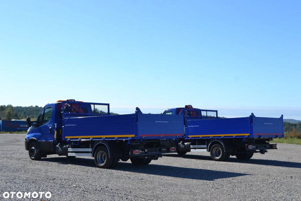 Iveco Daily 72C18 Nowy 3-stronny wywrot Żuraw HC45 HDS Wywrotka Kiper 70C 65C 50C 35C - 23