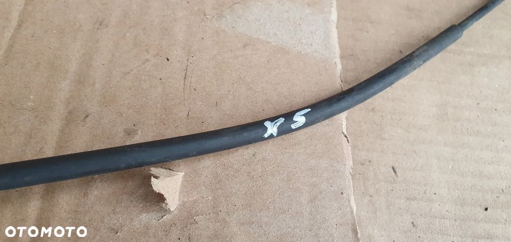 Zamek rygiel maski przód prawy lewy komplet linka BMW X5 E70 7164456 - 8