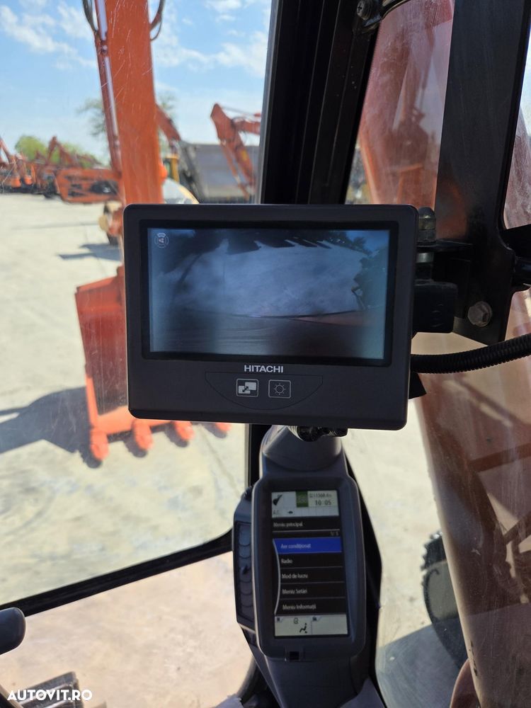 Hitachi ZX350LCN-6, 2020, 11.568h, cupa NOUA 2,2mc, 35,4 tone, Ad sapare 7,5m, latime 2,99m, lant 80% bun doar 900h deplasare, inst picon, inst rotire pe brate, camera spate si laterale, Isuzu, posibil leasing 4 ani-PROMOTIE 86.900 EUR+Tva - 35