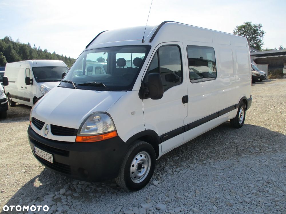 Renault Master L2H2 doka 6-osobowy Dubel 2.5dCi Brygadówka