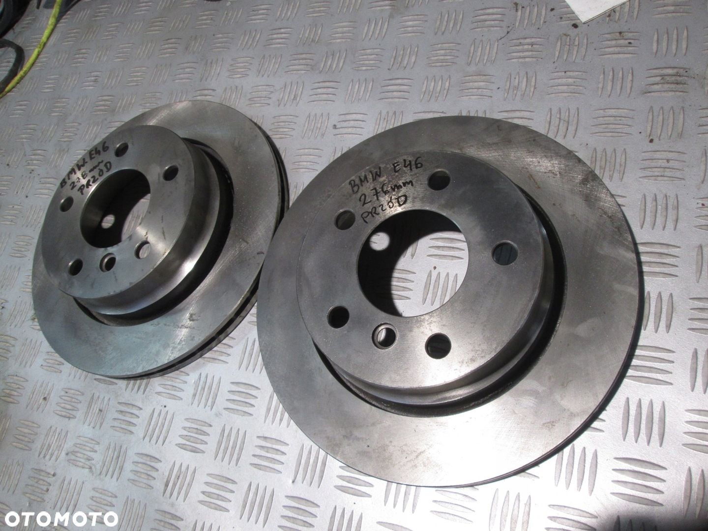 TARCZE HAMULCOWE 2SZT. PRZÓD BMW 3 E46 99- DENCKERMANN 276MM - 1