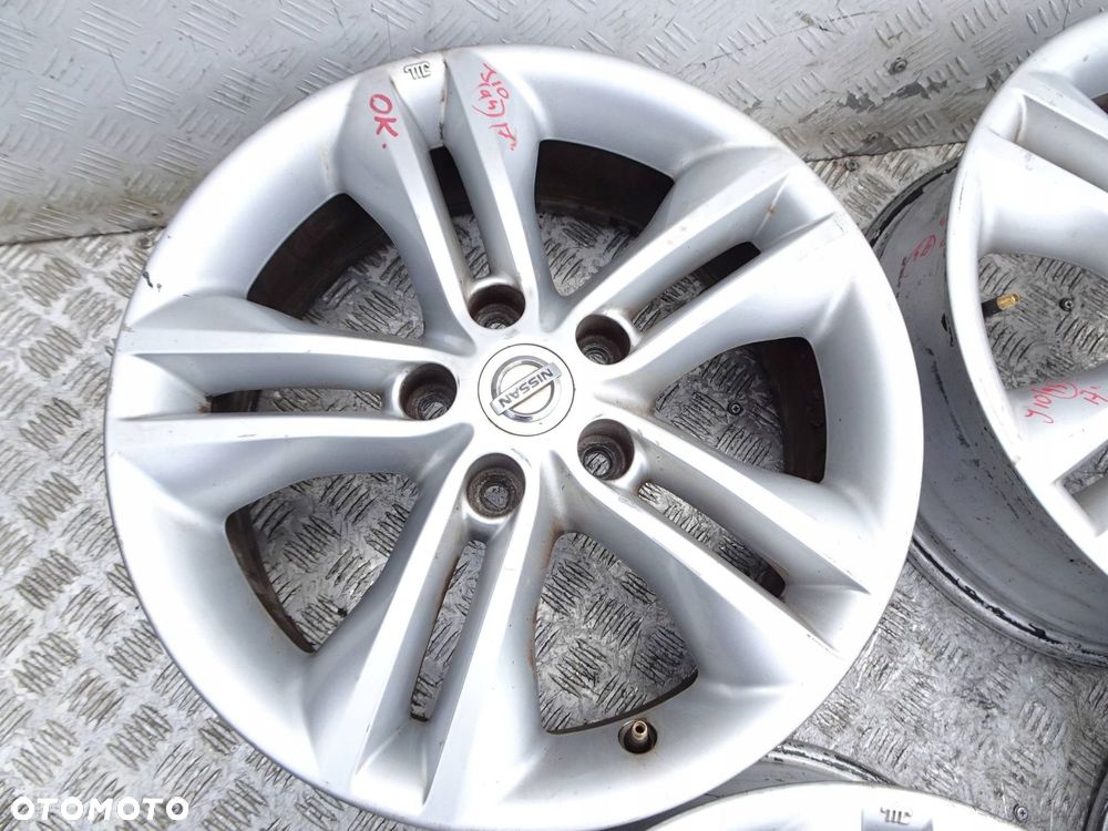 alufelgi kpl. nissan qashqai j10 17" 5x114.3 et 40 - 6