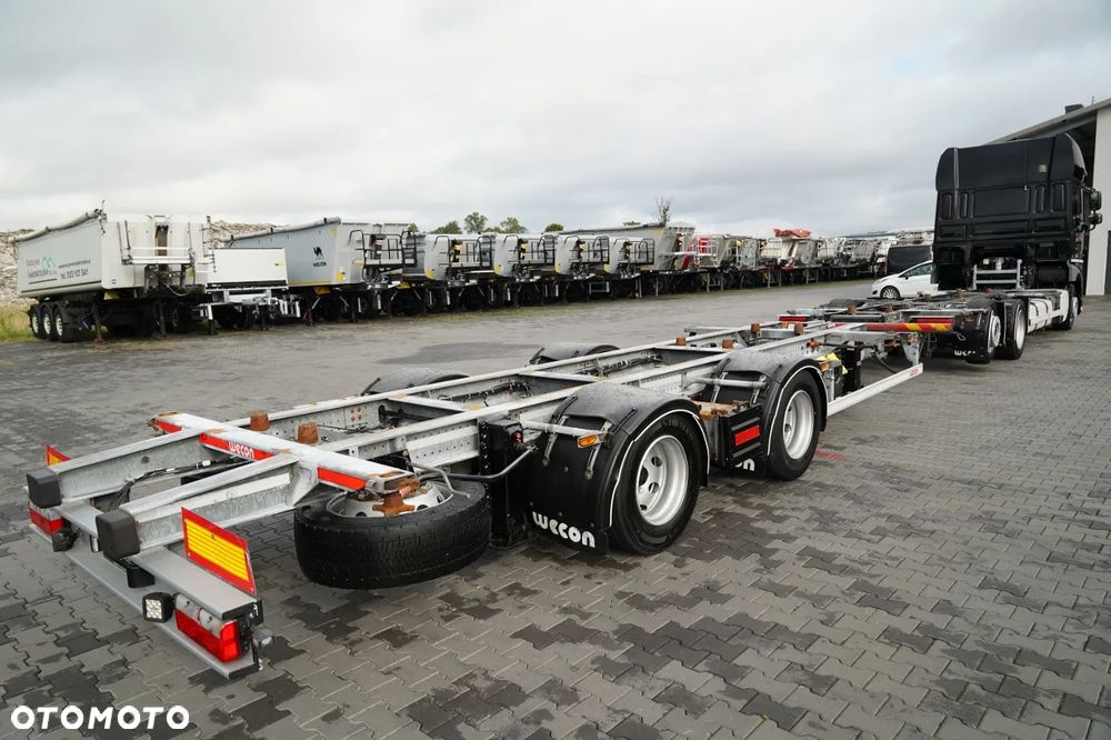 DAF XF 480 / BDF / 6X2 / ZESTAW TANDEM / SSC / KLIMATYZACJA POSTOJOWA / OŚ PODNOSZONA / WECON / PO KONTRAKCIE SERWISOWYM - 5