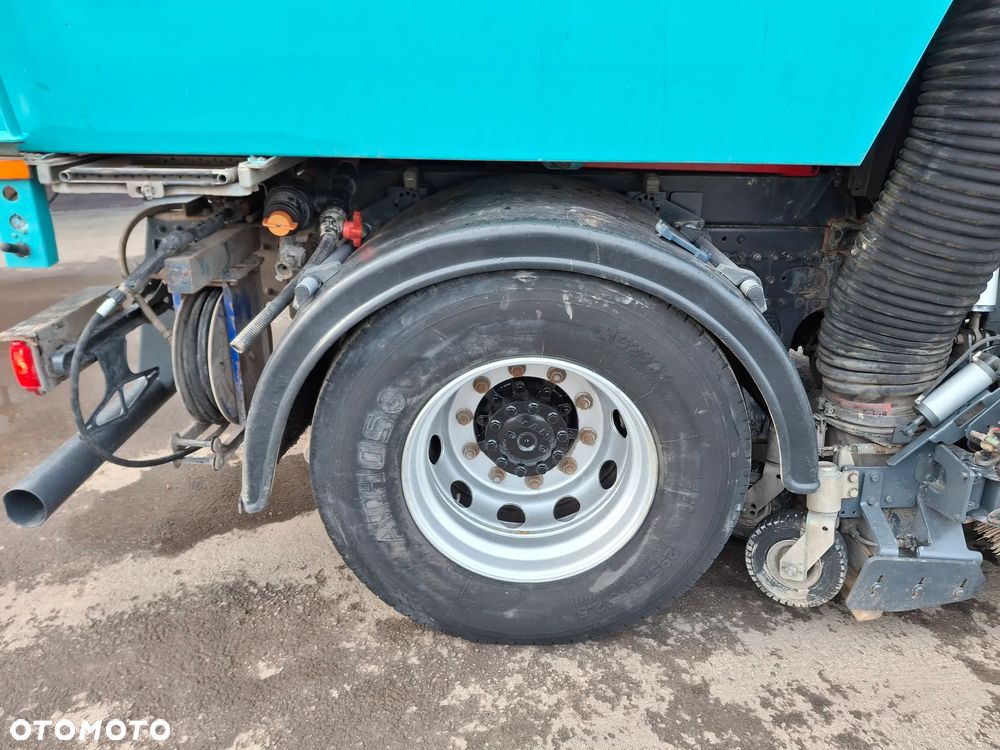 MAN TGM 18.290 Zamiatarka BUCHER 2 Silniki Karcher Mycie Ciśnieniowe - 23