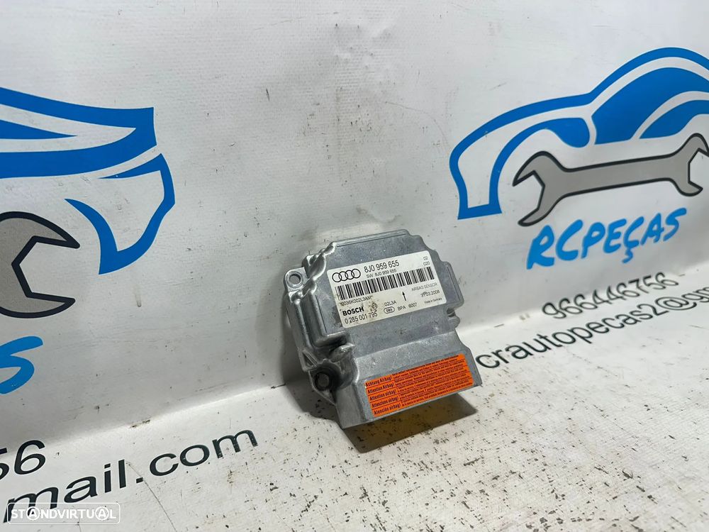 .Módulo Centralina Airbag SRS Original VW Volkswagen Audi TT 8J 8J0959655 2006 - 2014 - 3