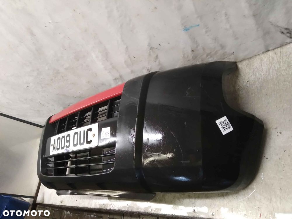 ^ ZDERZAK PRZÓD PRZEDNI CITROEN NEMO FIAT FIORINO CITROEN BIPPER CZERWONY - 3