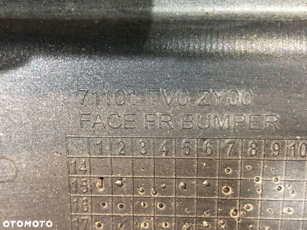 honda civic ix 9 zderzak przód przedni pdc - 11