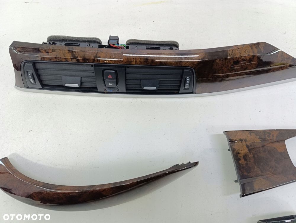 BMW F32 LISTWY DEKORY DREWNO KOMPLET EUROPA - 5
