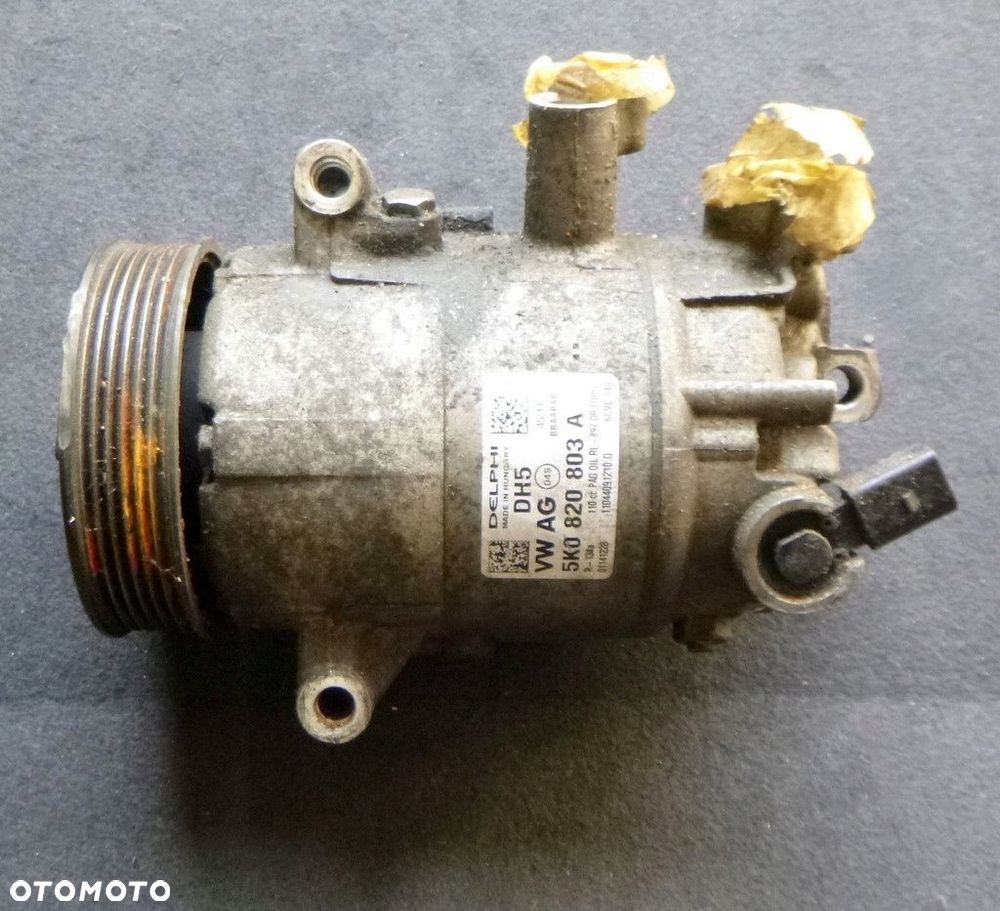 VW Passat B8 Sprężarka Klimatyzacji 5K0820803A - 1