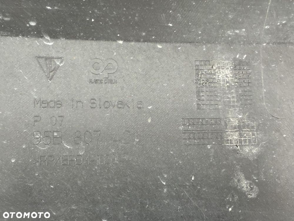 PORSCHE MACAN 95B ZDERZAK TYLNY TYŁ 95B807421 - 9