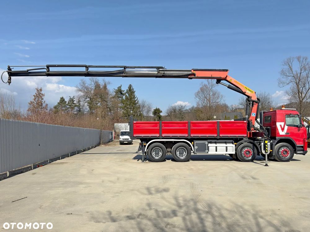 Volvo FM 420 Wywrotka 6,40m* PALFINGER PK 33002 + PILOT / 8x4 - 5