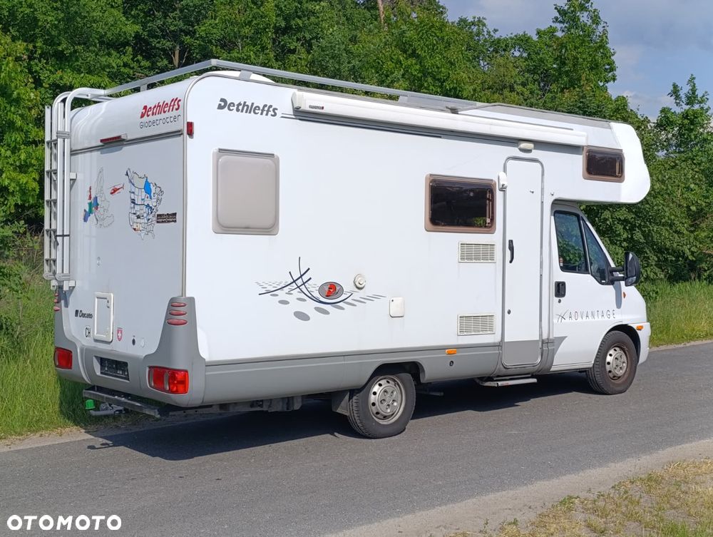 Fiat Ducato Dethleffs Alkowa Klimatyzacja Piętrowe łóżka Garaż - 6