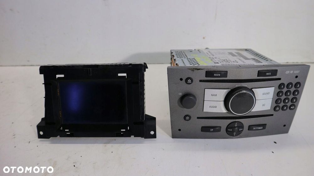 radio cd nawigacja wyświetlacz opel zafira b 13111163 5wk70037 # - 1