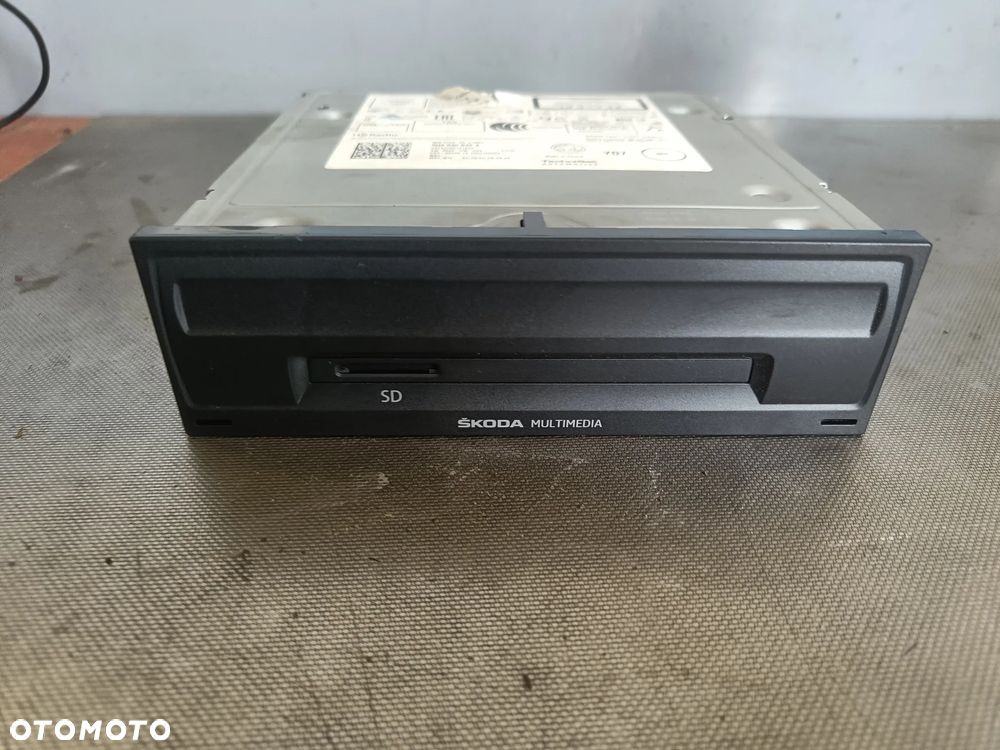 Radio Skoda Fabia 3 III Wyświetlacz Jednostka Czytnik 5Q0035842A 6V0919604 - 4