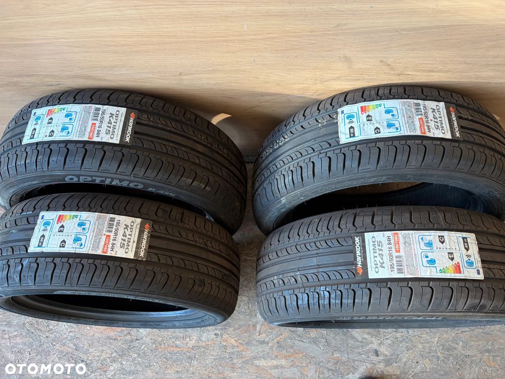 4szt. Opony letnie Hankook Optimo K415 195/50 R16 - 15