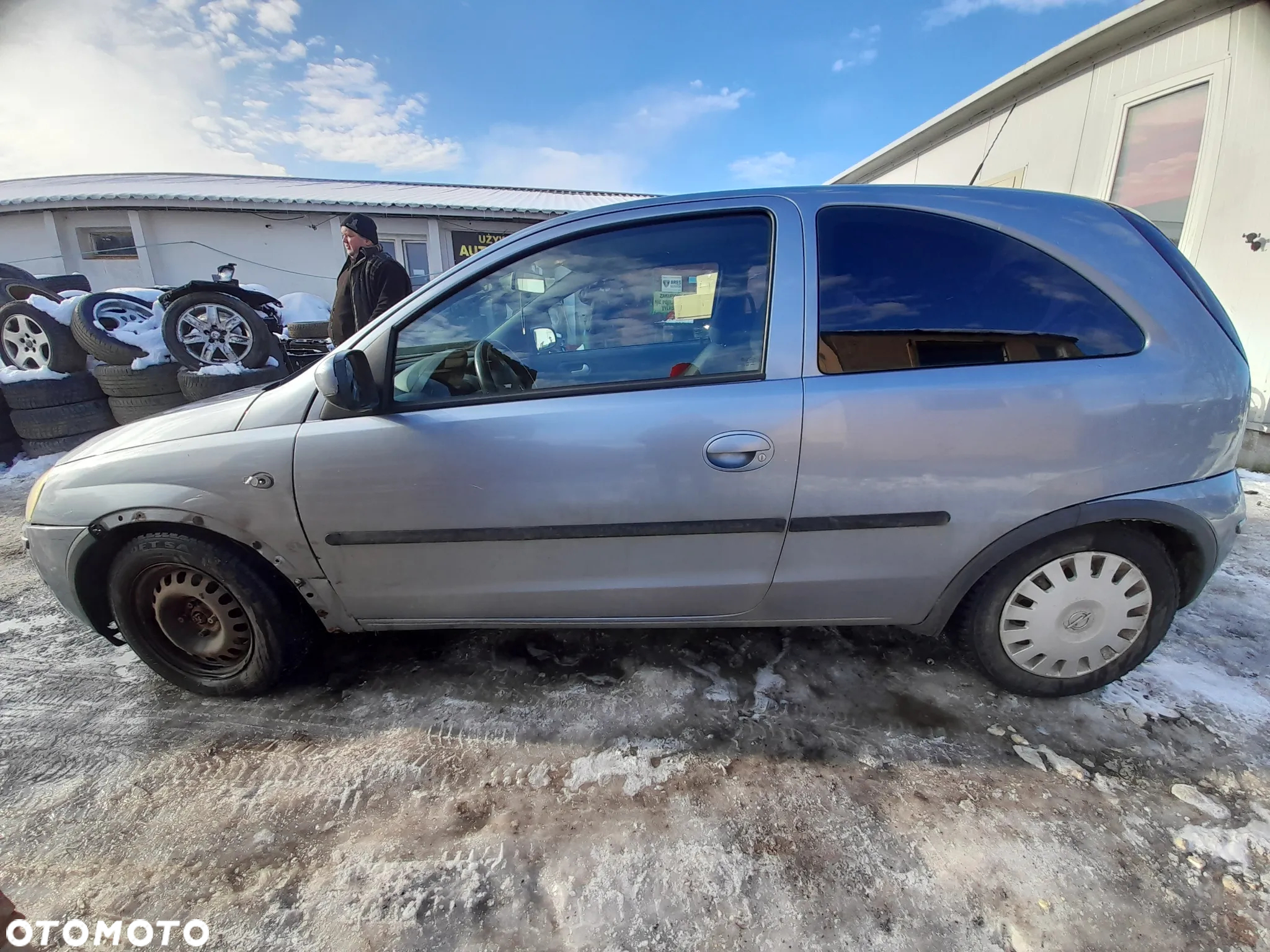 OPEL CORSA C DRZWI PRAWY PRAWE PRZÓD PRZEDNIE 4AU Z163 WERSJA 3-DRZWIOWA - 19