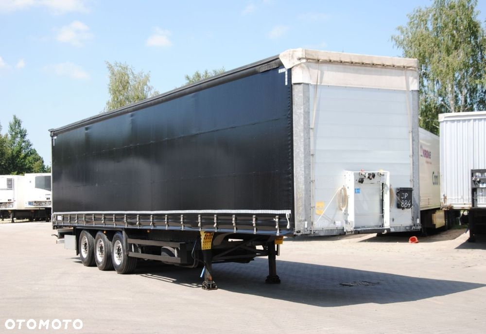 Schmitz Cargobull SCS kurtyna, podnoszona oś - 1