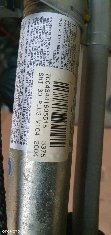 Kurtyna Airbag poduszka prawa Skoda Superb I 3U5880742A - 5