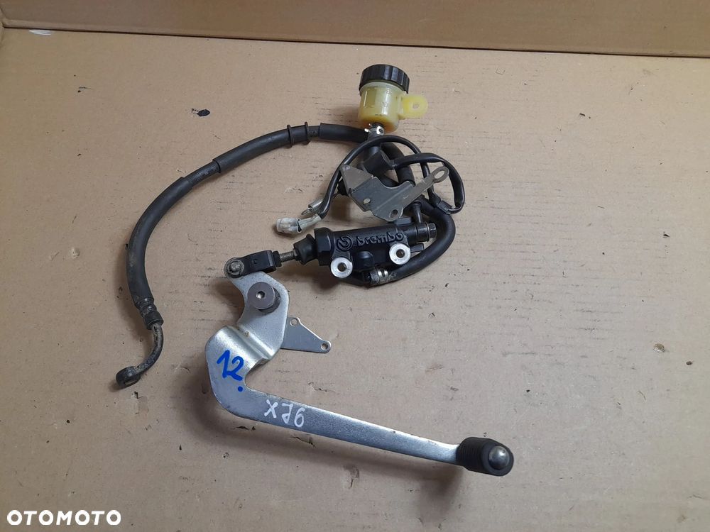 YAMAHA XJ6 09-14 DŹWIGNIA HAMULCA TYŁ POMPA HAMULCOWA - 4