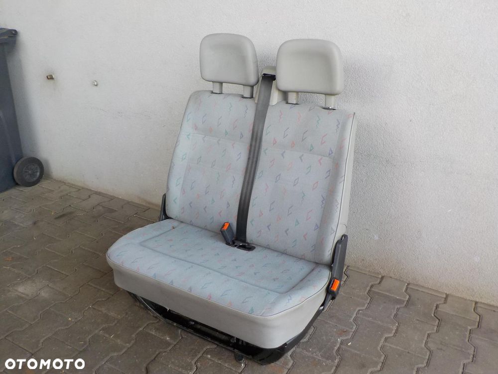 VW T4 SIEDZENIE FOTEL DWÓJKA PODWÓJNY PRZÓD INKA - 2