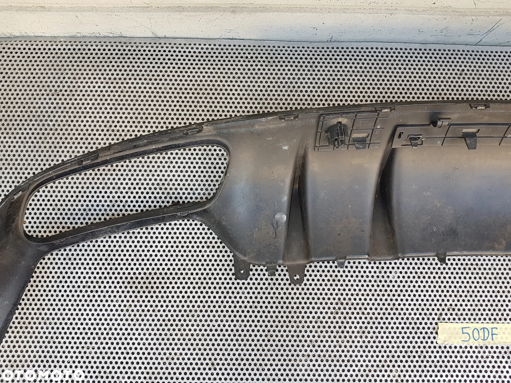 Mercedes W205 C43 C63 AMG Coupe Dyfuzor Dokładka Spoiler Zderzaka Tył - 10