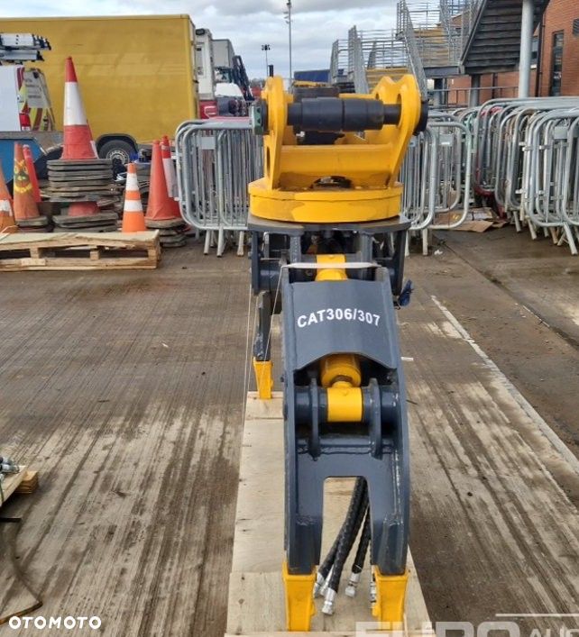 Chwytak hydrauliczny obrotowy sortujący wyburzeniowy kleszcze pięciopalczaste Toft 04G, 300kg CAT 306 CAT 307 NOWE!!! - 3
