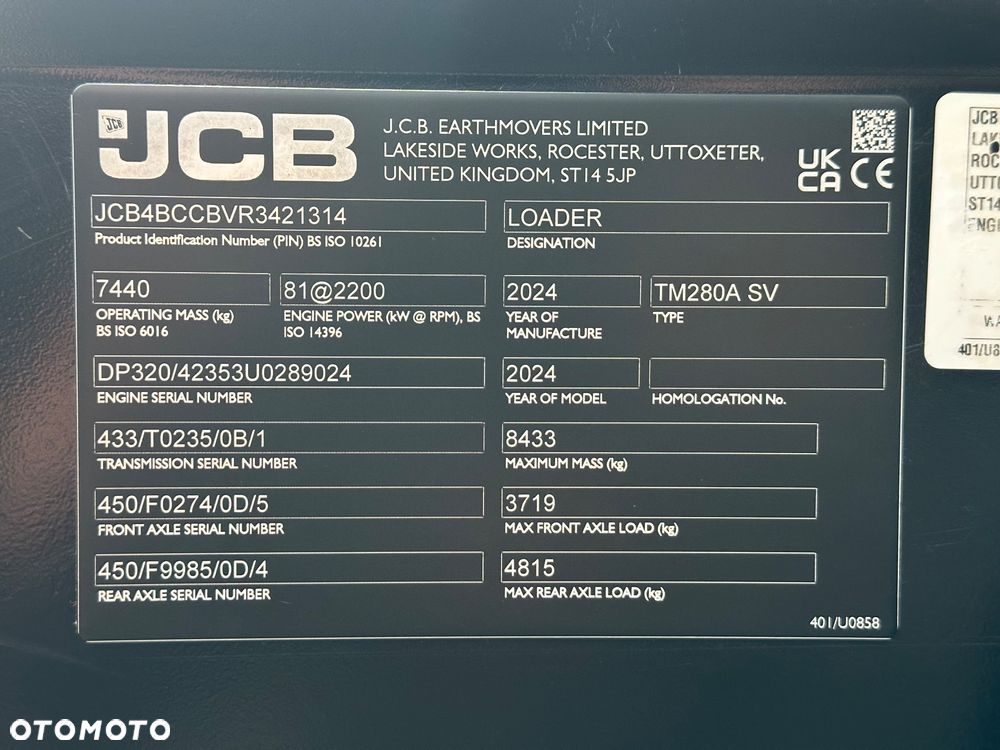 JCB TM280 Agri - 27