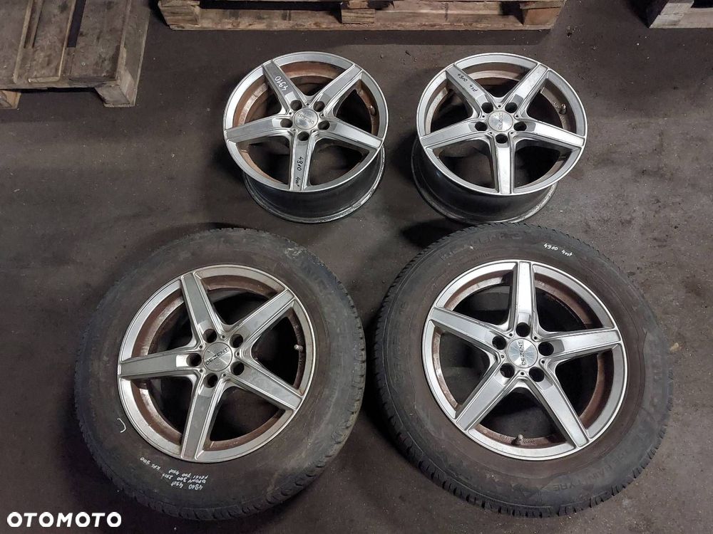 FELGI ALUMINIOWE 4 SZT KBA49212 5x100 6,5Jx15 FI57,1 VW AUDI SKODA - 1